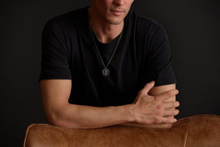 TITANIUM - Real 3D Handprint Necklace