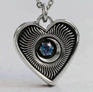 Womens Custom Engraved Necklace Personalized with your own saying or graphic