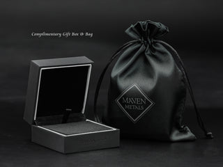 TITANIUM - Real Handwriting Mens Deep Engraved Necklace