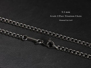 Titanium Sun Moon and Stars Gemstone Necklace