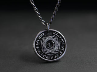 TITANIUM Custom Soulmate Necklace