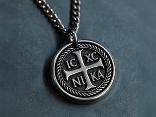Titanium IC XC NIKA Cross Necklace