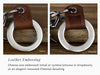Custom Baseball Leather Keychain