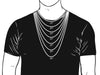 TITANIUM Custom Sobriety Triangle Necklace