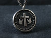 TITANIUM Custom Memorial Cross Necklace