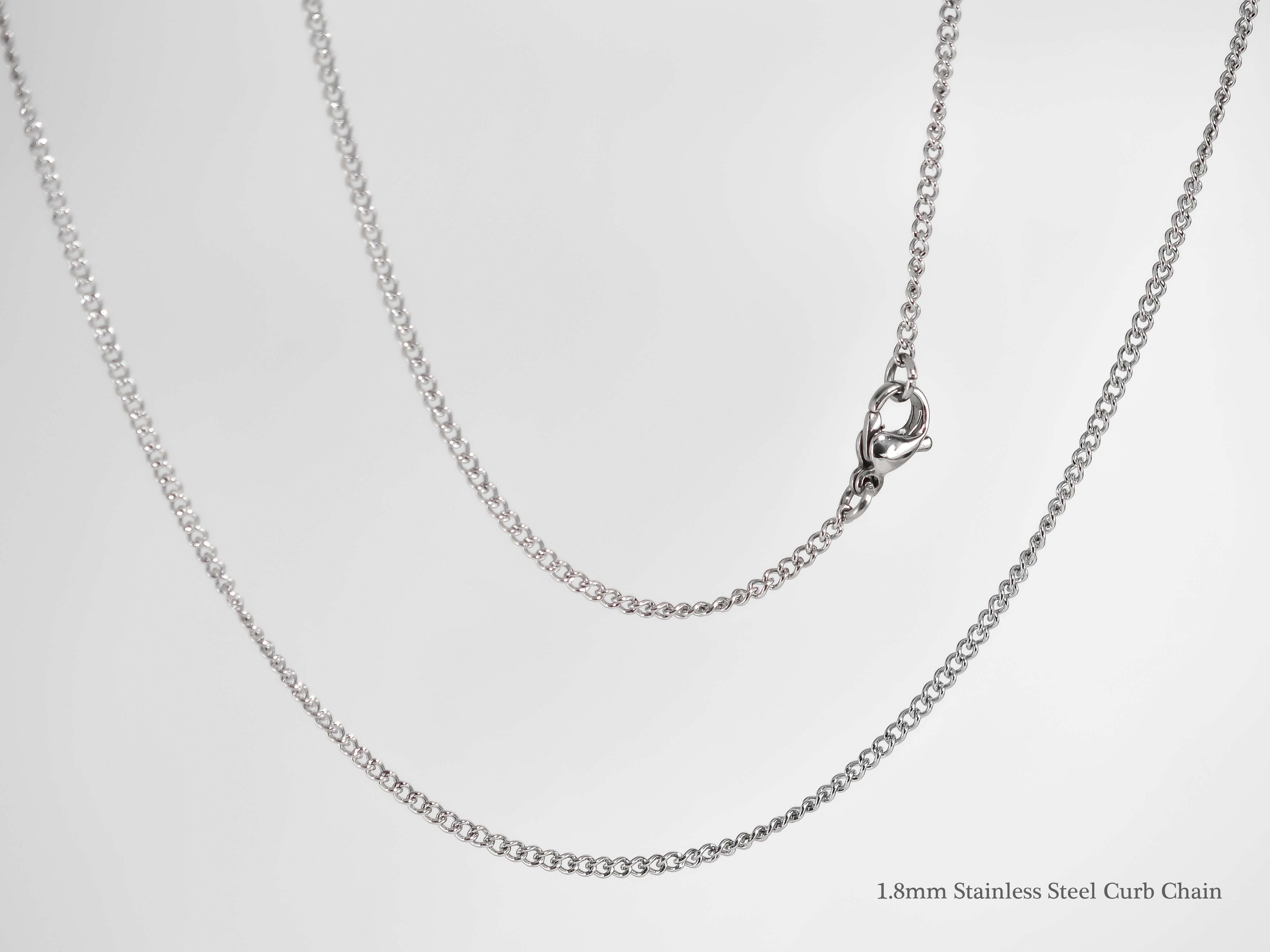 Bold Chains Stainless Steel Chain Necklace - JF04614040 - Fossil