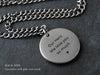 TITANIUM Custom Dad Necklace