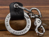 Coordinates Leather Keychain Ring Gift Set