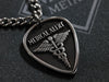 Waterproof Sweatproof Titanium 3D Medical Alert 