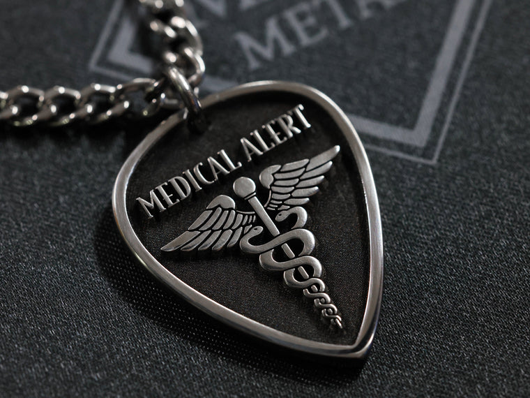 TITANIUM Your 3D Custom Artwork V-Necklace