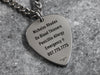 TITANIUM Custom Medical Alert Necklace