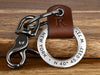 Realtor Closing Gift Keychain with GPS Coordinates