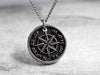 TITANIUM Women's Compass Necklace