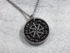 TITANIUM Women's Compass Necklace